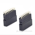 Conector fêmea de passo de 2,54 mm 16P
